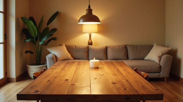 5 avantages incontournables d'une table basse en bois massif