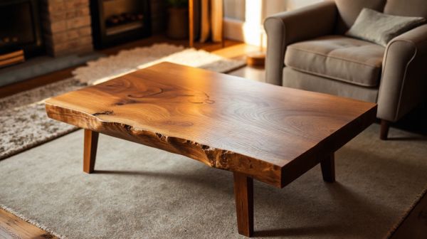 5 avantages incontournables d'une table basse en bois massif
