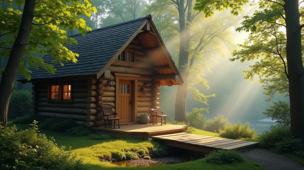 Transformez votre vie avec un chalet en bois habitable