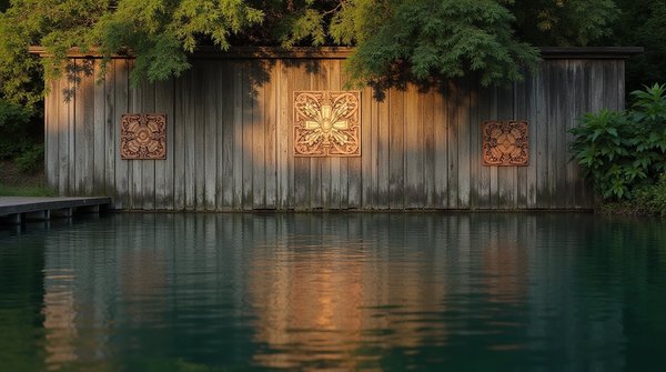 Appliques murales bois flotté : charme artisanal pour votre déco