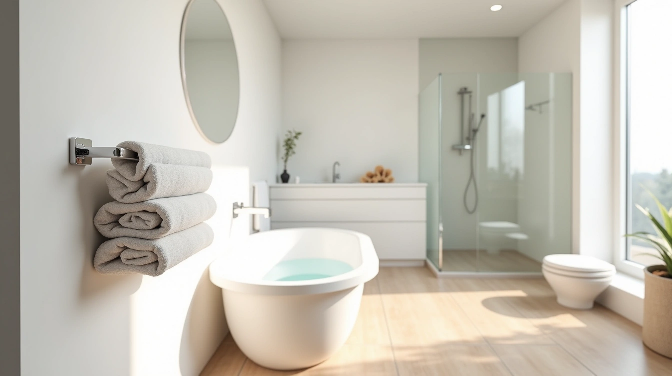 Les différents types de porte-serviettes pour une salle de bain personnalisée